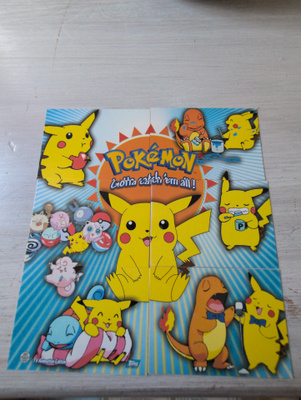 Täysi Pokemon Topps puzzle