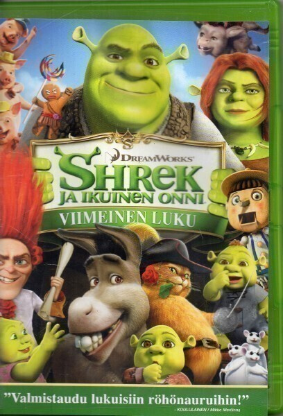 Shrek ja ikuinen onni (Puhuttu suomeksi / ruotsiksi)