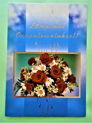 NO 1 - lämpimät onnentoivotukset