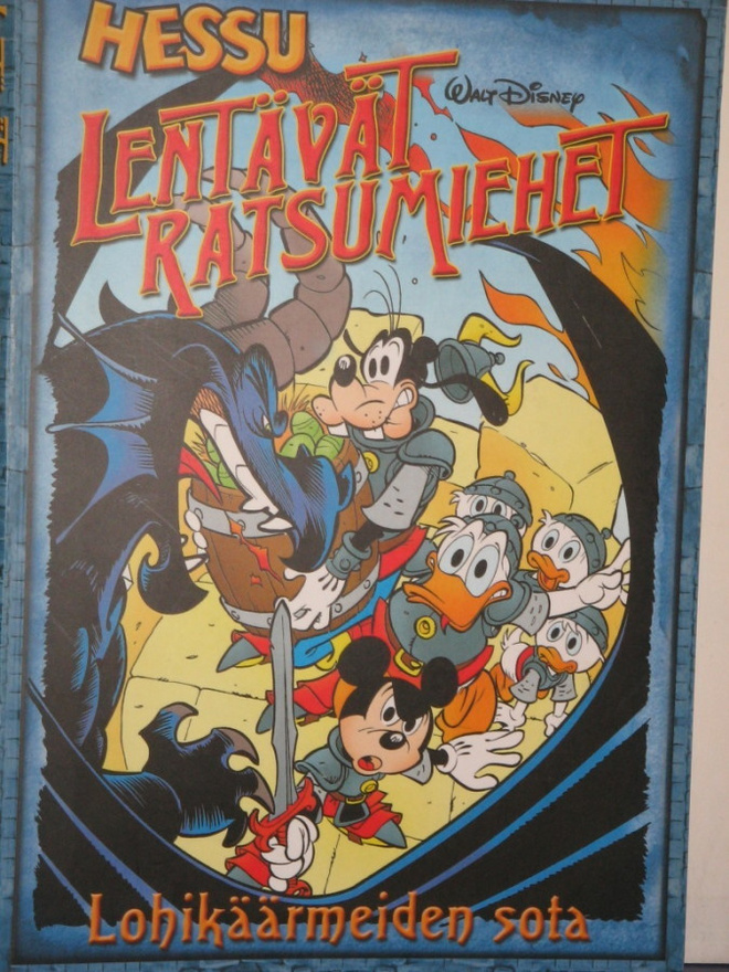 Walt Disney : HESSU LENTÄVÄT RATSUMIEHET