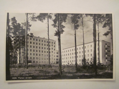 VANHA Postikortti Pori 1950-l Alkup.Mallikappale