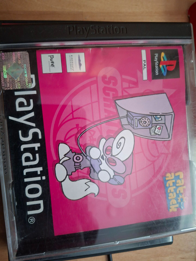 PS1 Rat Attack, ei kansilehteä