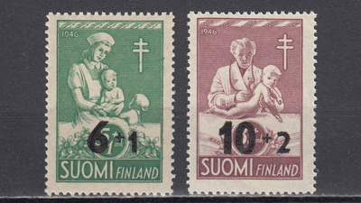 1947 Lape 330 - 331 Tuberkuloosi **