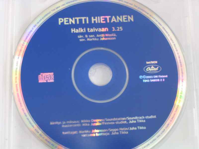 CDS PENTTI HIETANEN-HALKI TAIVAAN