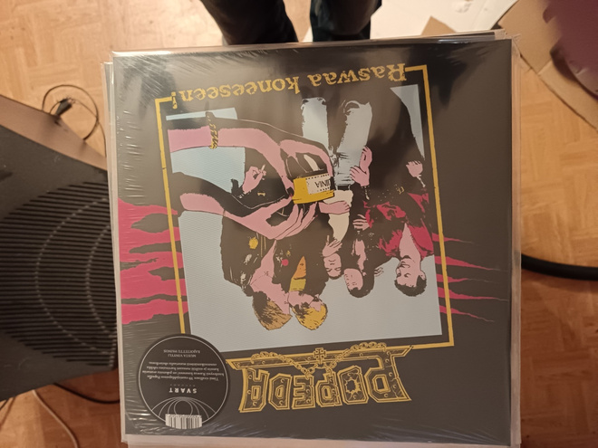 Popedan raswaa koneeseen LP