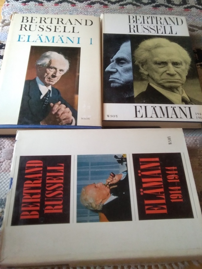 Bertrand Russell: Elämäni 1-3