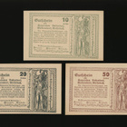 Itävalta Notgeld 10, 20, 50 Heller, Bubendorf 1920 - pikkukuva 2