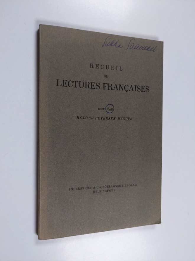 Recueil de lectures francaises
