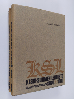 Päiviö Tommila : Keski-Suomen lehdistö 1-2