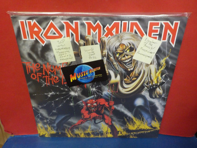 IRON MAIDEN - THE NUMBER OF THE BEAST UUSI REMASTERED 3LP
