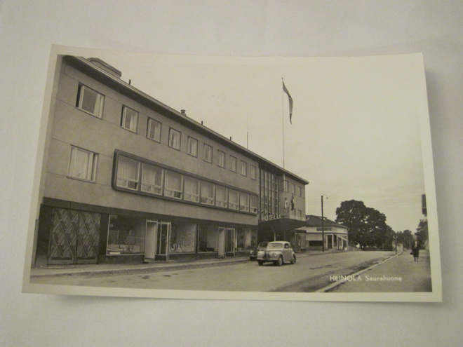 VANHA Postikortti Heinola 1950-l Alkup.Mallikappale