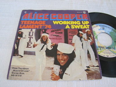 Alice Cooper Teenage Lament '74 7 45 saksa 1973