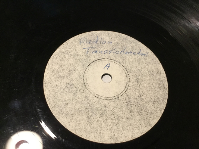 Radion Tanssiorkesteri koelevynä rare Lp 1967?