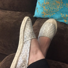 Uudet Trio Shoes hopeiset espadrillot - pikkukuva 2