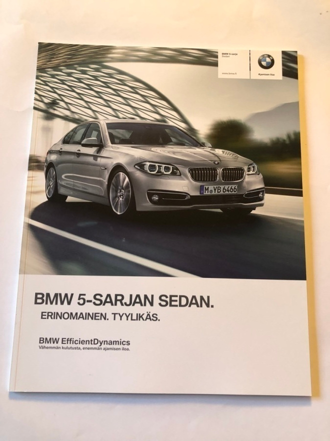Myyntiesite - BMW 5-sarjan sedan - 2014