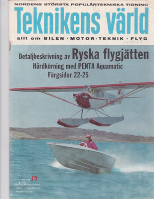 Teknikens värld nr 15 1965