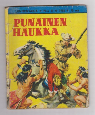 Lännensarja 11/1958 - Punainen Haukka