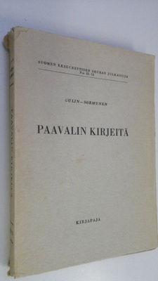 Rafael ym. (toim.) Gyllenberg : Suomalainen Uuden testame...
