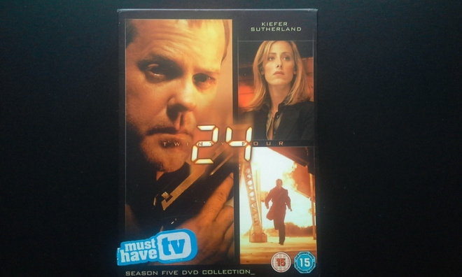 DVD: 24 - 5 Kausi, 7xDVD (Kiefer Sutherland 2006)
