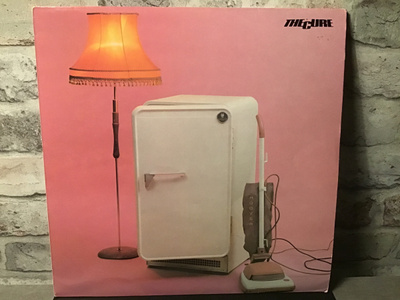 THE CURE: Three Imaginary Boys Lp levy