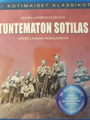 Tuntematon sotilas BLU-RAY UUSI!