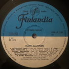 [LP] MATTI SALMINEN: GEORG MALMSTENIN LAULUJA - pikkukuva 3