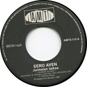 Eero Aven : Jurmalan Taikaa - 7"