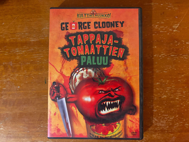 Tappajatomaattien paluu DVD