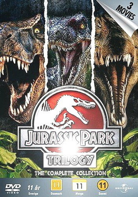 Jurassic Park Trilogy [3DVD] Sisältää 3 elokuvaa