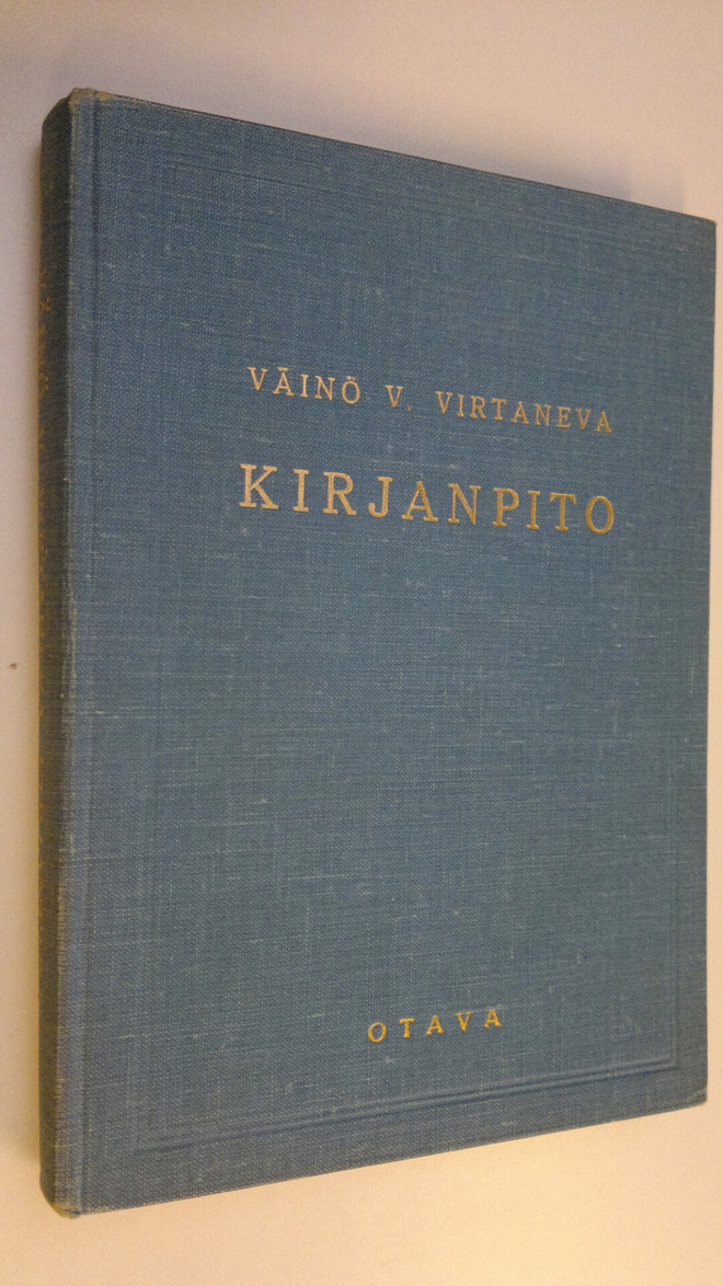 Väinö V. Virtanen : Kirjanpito