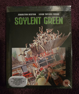 Bluray   MAAILMA VUONNA 2022 - SOYLENT GREEN