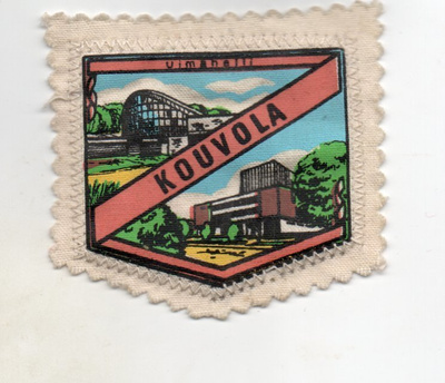 Kouvola; Matkailu /hihamerkki (kangasta)