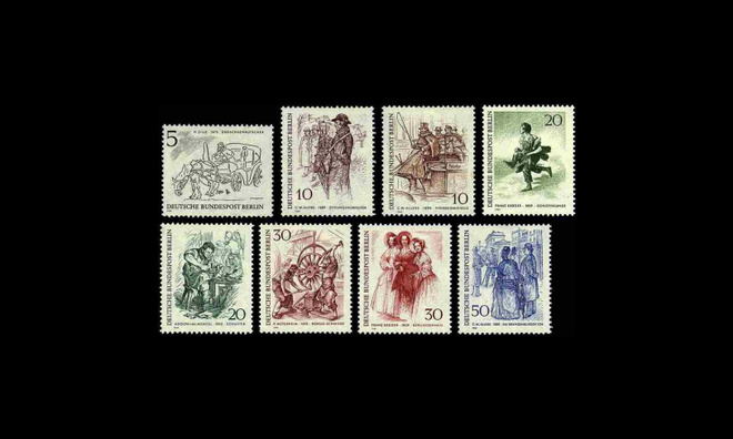 Berlin 330-7 ** 1800-luvun Berliini (1969)