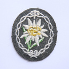 Edelweiss hihamerkki. Käyttämätön / Aito WW2 - pikkukuva 2