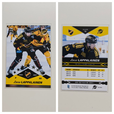 Lasse Lappalainen Silver Base Blueline