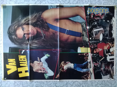 Van Halen / Paul Young juliste