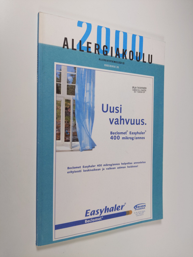 Tari Haahtela : Allergiakoulu 2000