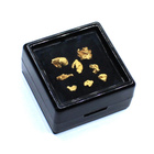 Lemmenjoki kultahippuja 5.27 ct Au n. 95% kulta 8 kpl - pikkukuva 1