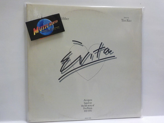 ANDREW LLOYD WEBBER, TIM RICE - EVITA M-/EX- 2LP
