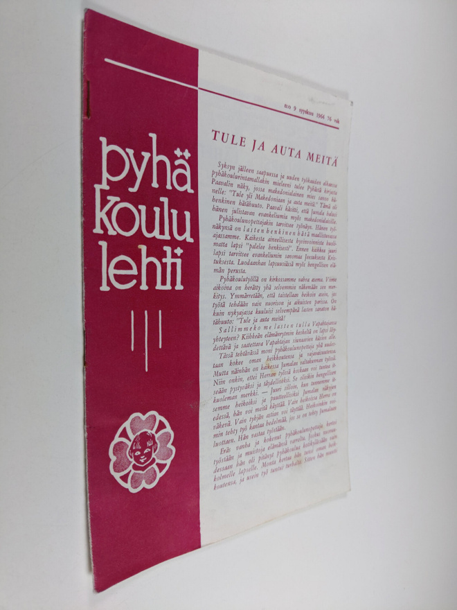 Pentti Taipale : Pyhäkoululehti 9/1964