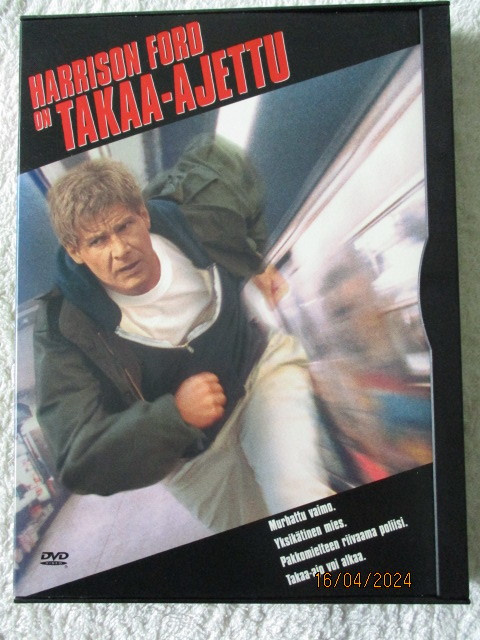THE FUGITIVE (DVD TAKAA-AJETTU (DVD) Harrison Ford
