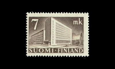 267 ** Yleism. 7 mk Postitalo (1942)