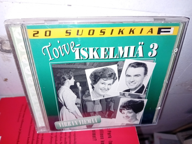 CD 20 SUOSIKKIA TOIVE-ISKELMIÄ 3 ( SIS POSTIKULU  )