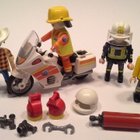 Playmobil setti, 4 hahmoa + tarvikkeet 1997-2014 - pikkukuva 1