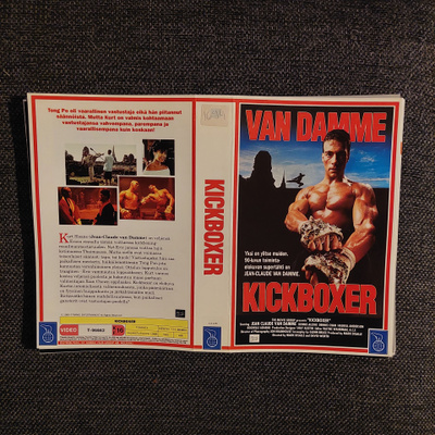 Kickboxer Vhs kansipaperi
