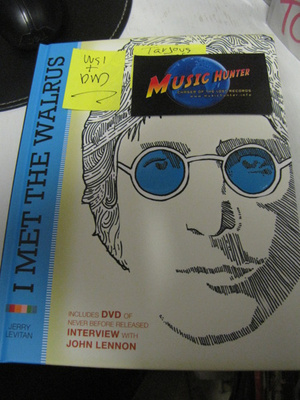JOHN LENNON I MET THE WALRUS KIRJA+DVD UUSI+++