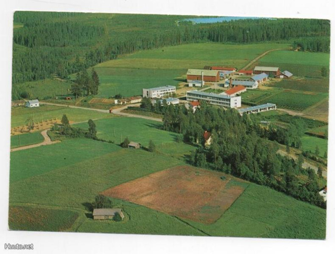 Ilomantsi: ilmakuva (Veljekset Karhumäki N:o 987 väri)