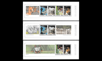 Tanska 1530-3hb ** Eläintarha vihkolehdet (2009)