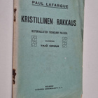 Yrjo Sirola : Kristillinen rakkaus historiallisten tosias... - pikkukuva 1