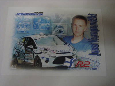 Ford rallikortti 43: Ford Fiesta - Jussi Kumpumäki